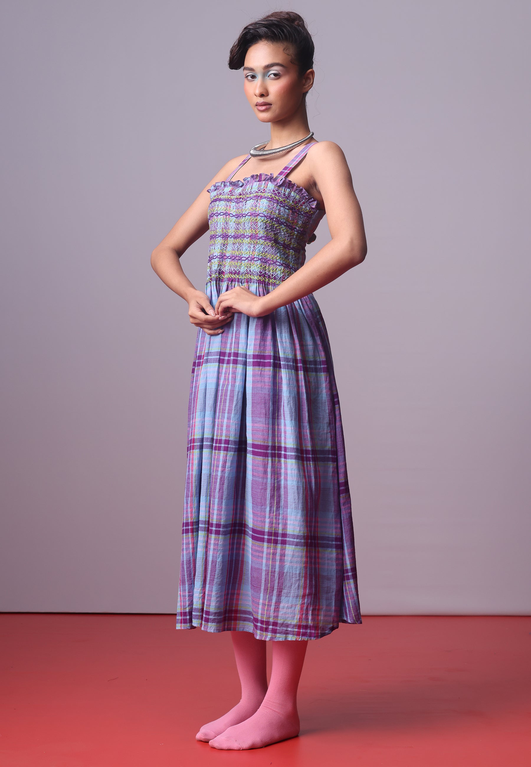 Lamara Smocked Dress DRESSES IKKIVI