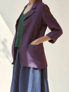 Today's Mood Purple Skirt Set SETS IKKIVI   