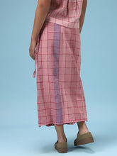 Load image into Gallery viewer, Pink Lungi Wrap Skirt BOTTOMS IRO IRO
