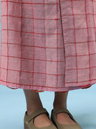 Pink Lungi Wrap Skirt BOTTOMS IRO IRO