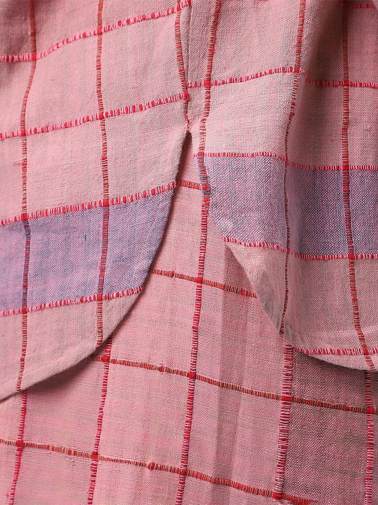 Pink Flush Upcycled Kala Cotton Shirt TOPS IRO IRO