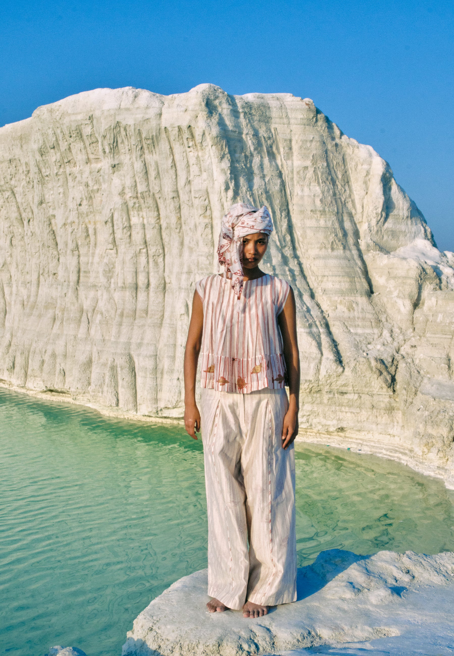 May Box Pleat Top TOPS Ahmev