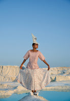 ⁠Hnin Quilted Skirt BOTTOMS Ahmev