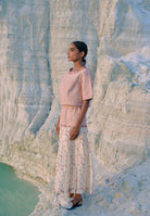 ⁠Hnin Quilted Skirt BOTTOMS Ahmev