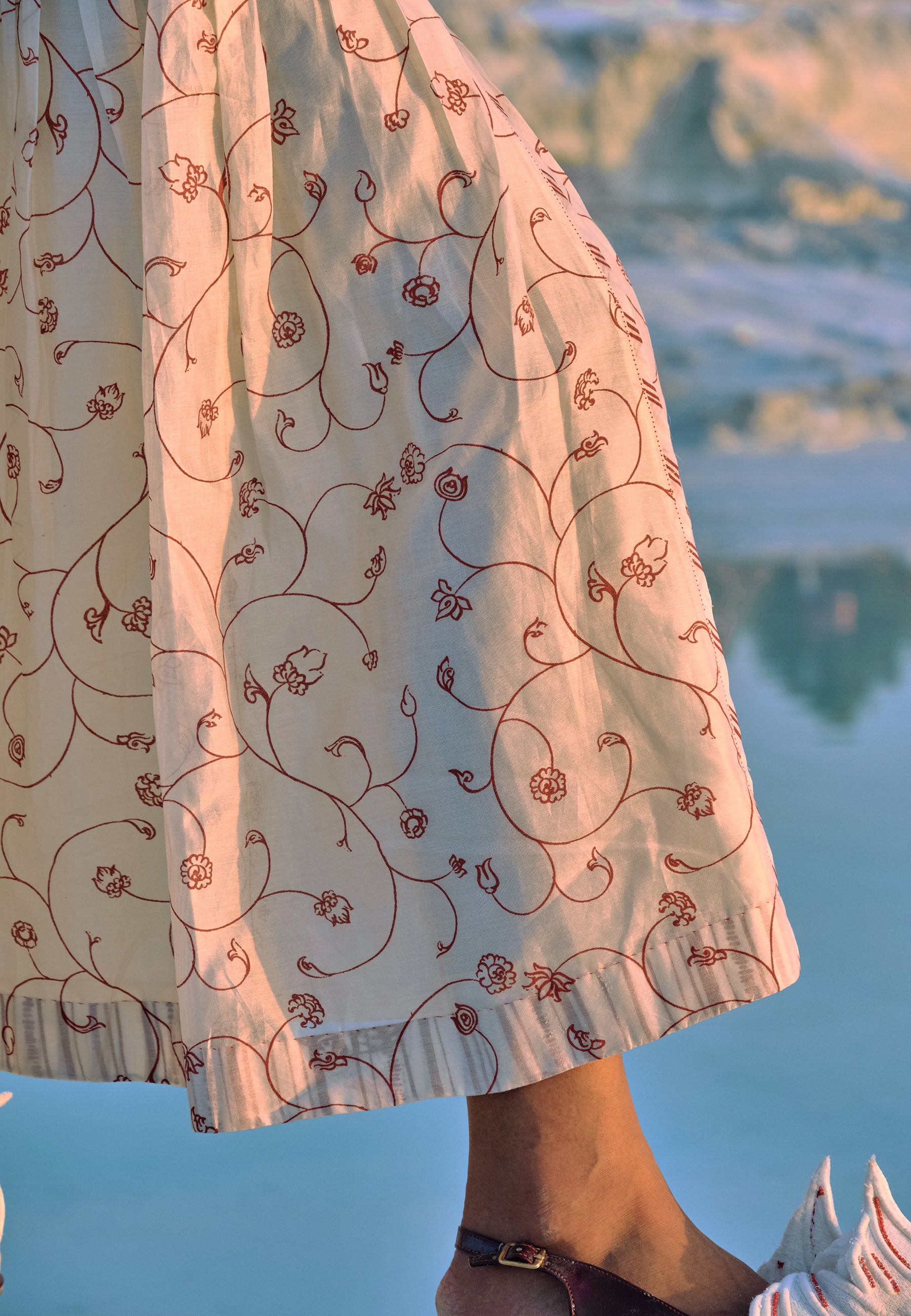 ⁠Hnin Quilted Skirt BOTTOMS Ahmev