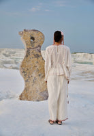 Thiri Embroidered Pants BOTTOMS Ahmev