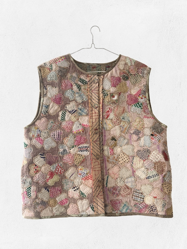 Mizumi Vest JACKETS IKKIVI One Size Pattern 3 Cotton