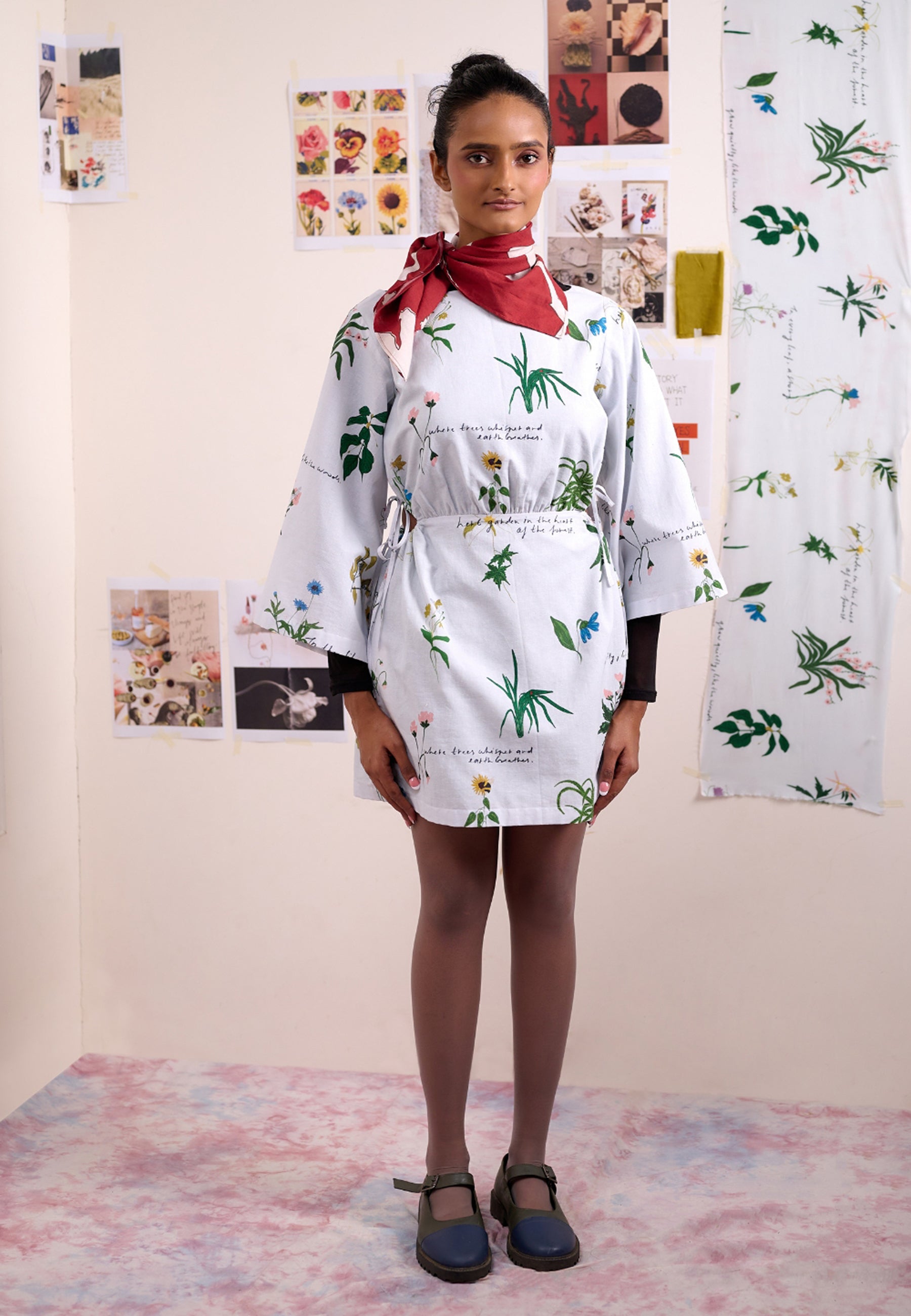 Aurielle Printed Dress DRESSES Doodlage