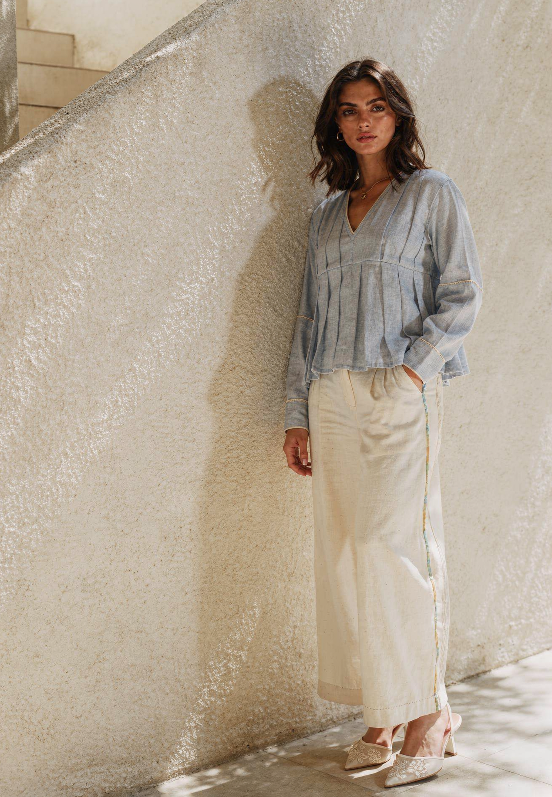 Meadows Unisex Pintucks Pant BOTTOMS IKKIVI