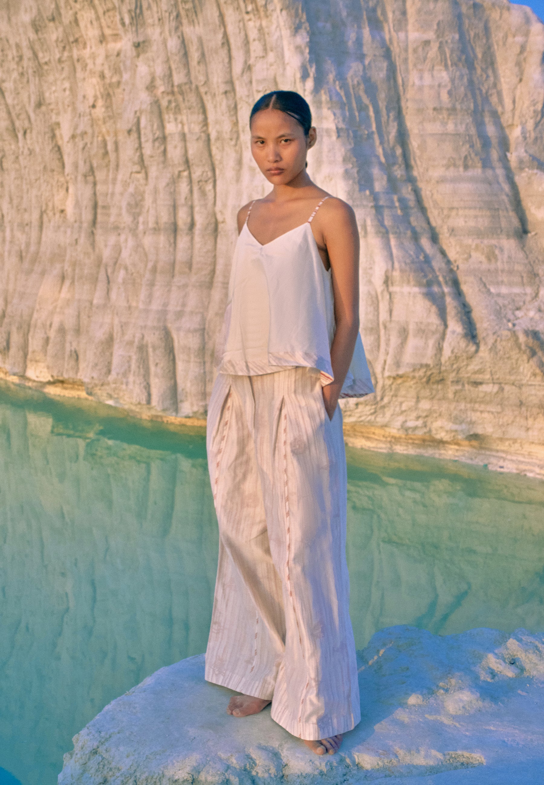 ⁠Thazin Strap Top TOPS Ahmev