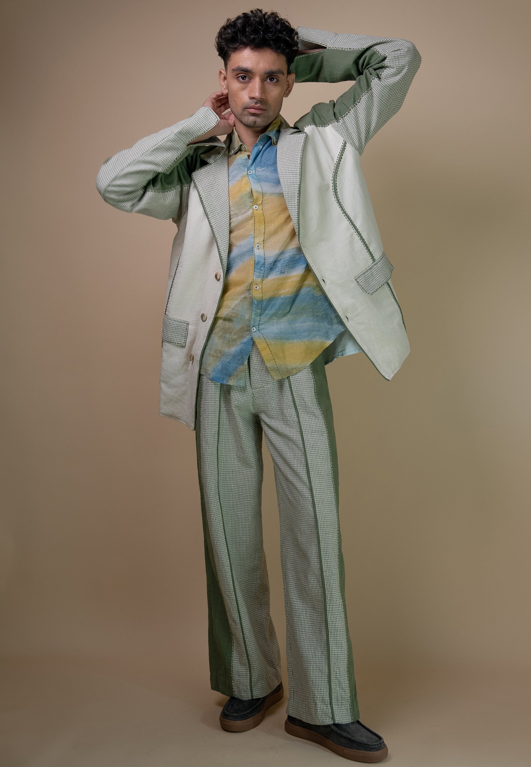 Meadows Unisex Colour Blocked Pants BOTTOMS IKKIVI