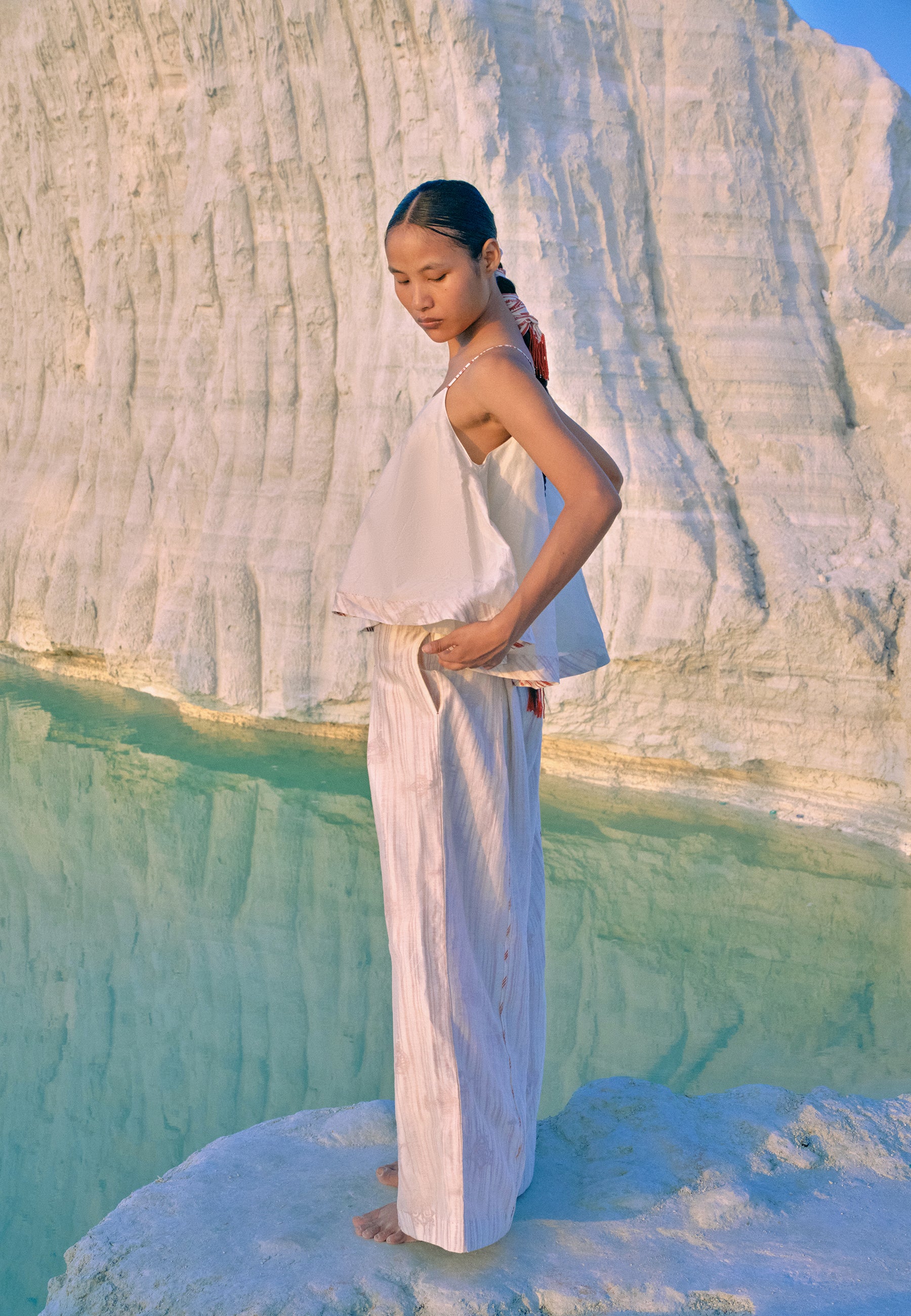 ⁠Thazin Strap Top TOPS Ahmev