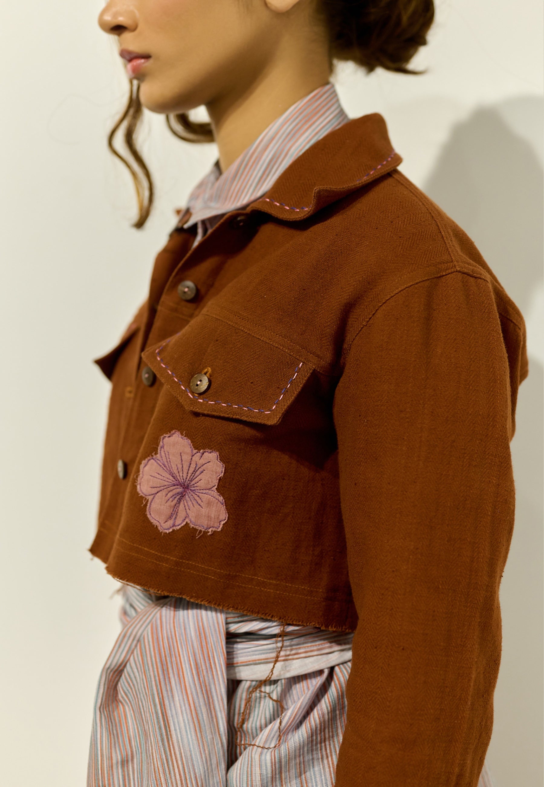 Austin Embroidered Shirt TOPS Doodlage