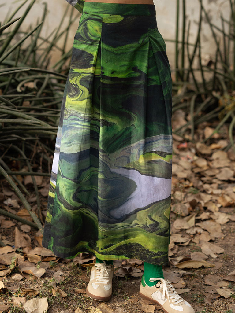 Judy Printed Skirt BOTTOMS Doodlage   