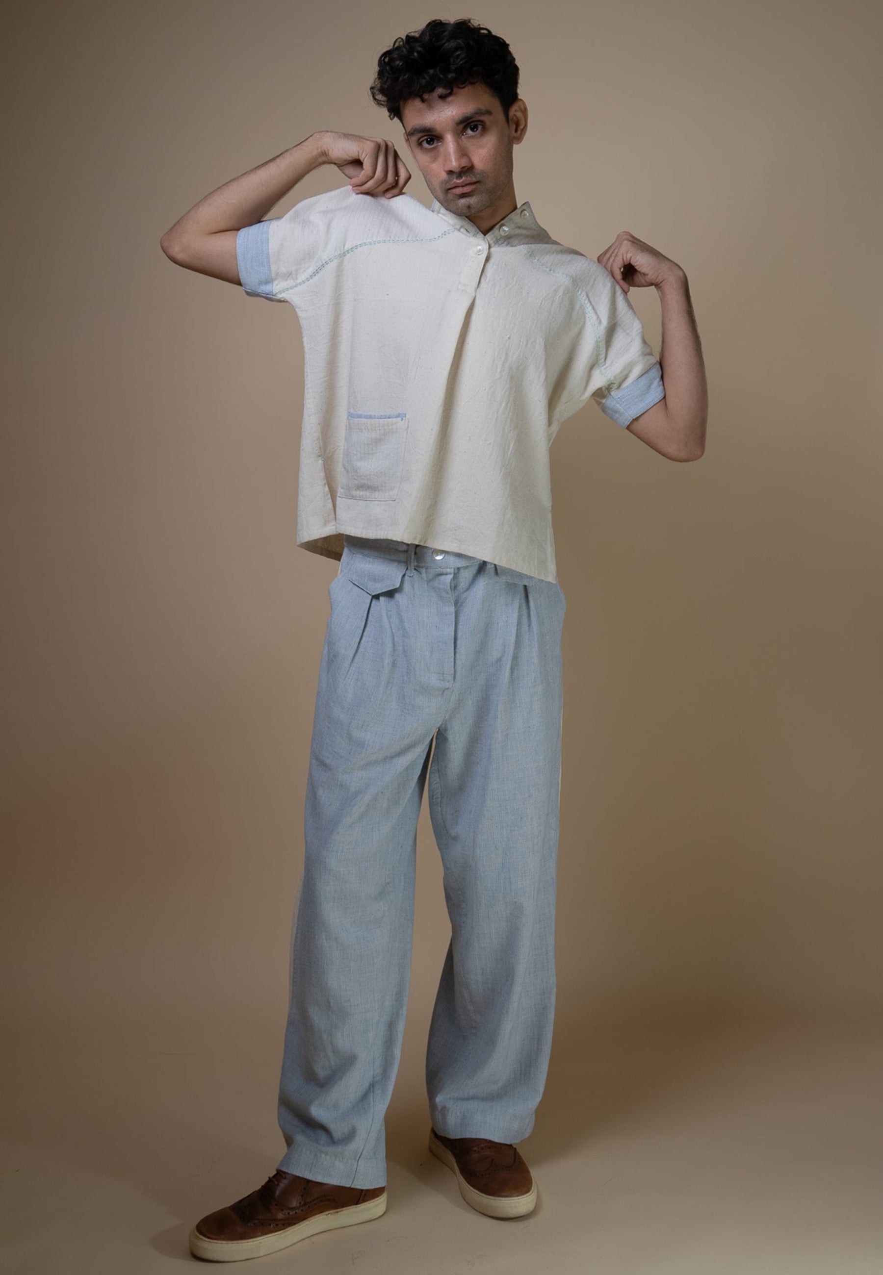 Meadows Unisex Pleated Pants BOTTOMS IKKIVI