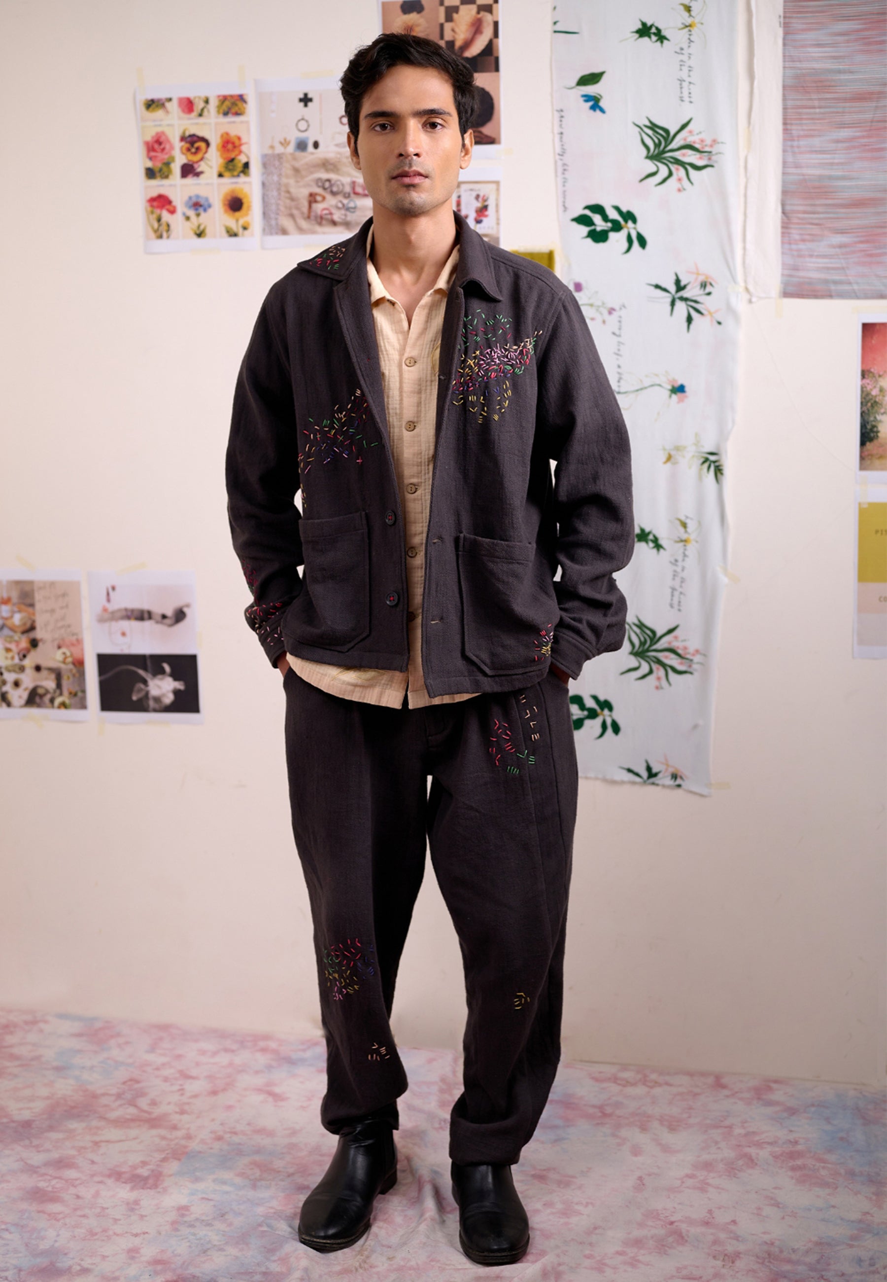 Oren Grey Pants BOTTOMS Doodlage