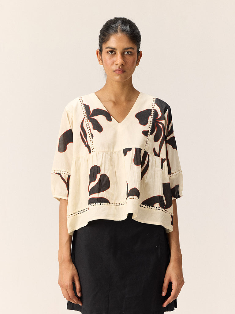 Tulia Mul Cotton Top TOPS KHARA KAPAS