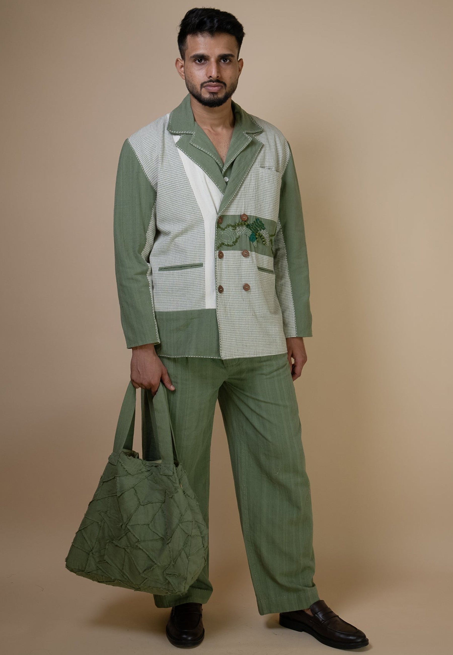 Meadows Unisex Double Breasted Blazer JACKETS IKKIVI