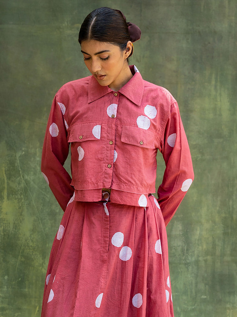 Irene Coral Skirt BOTTOMS Doodlage