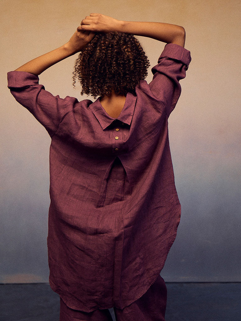 Oversized Plum Set SETS IKKIVI   