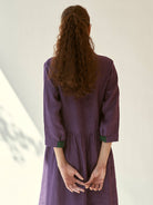 In The Moment Purple Dress DRESSES IKKIVI   