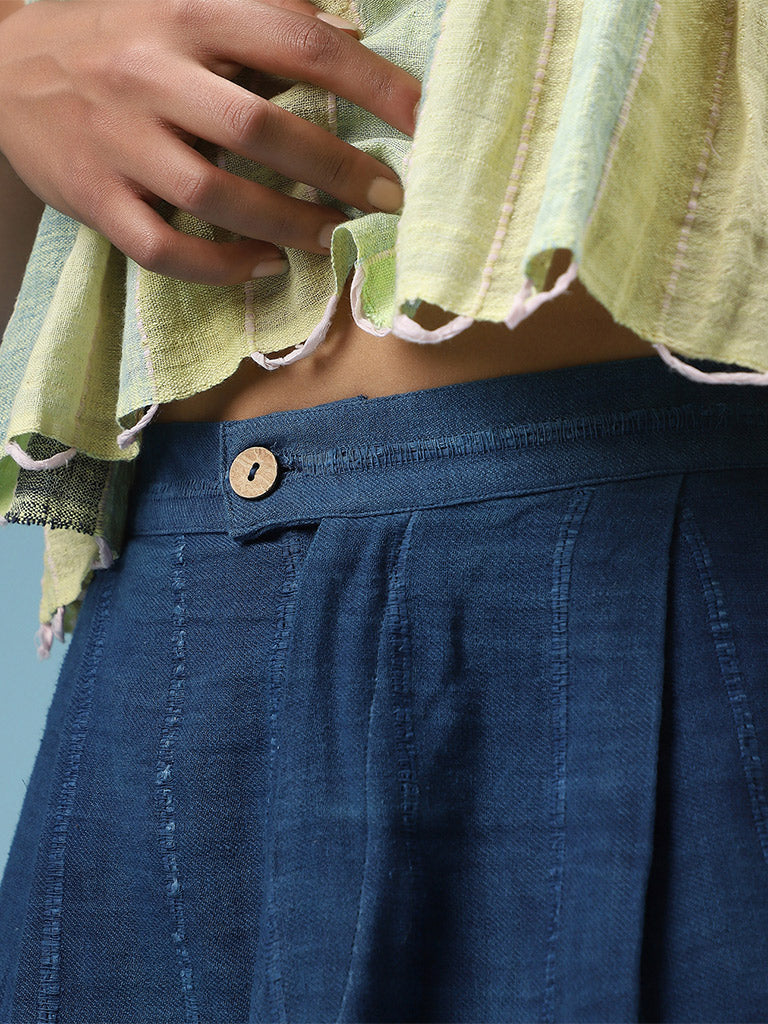 Fancy Pantsy Indigo Pants BOTTOMS IRO IRO