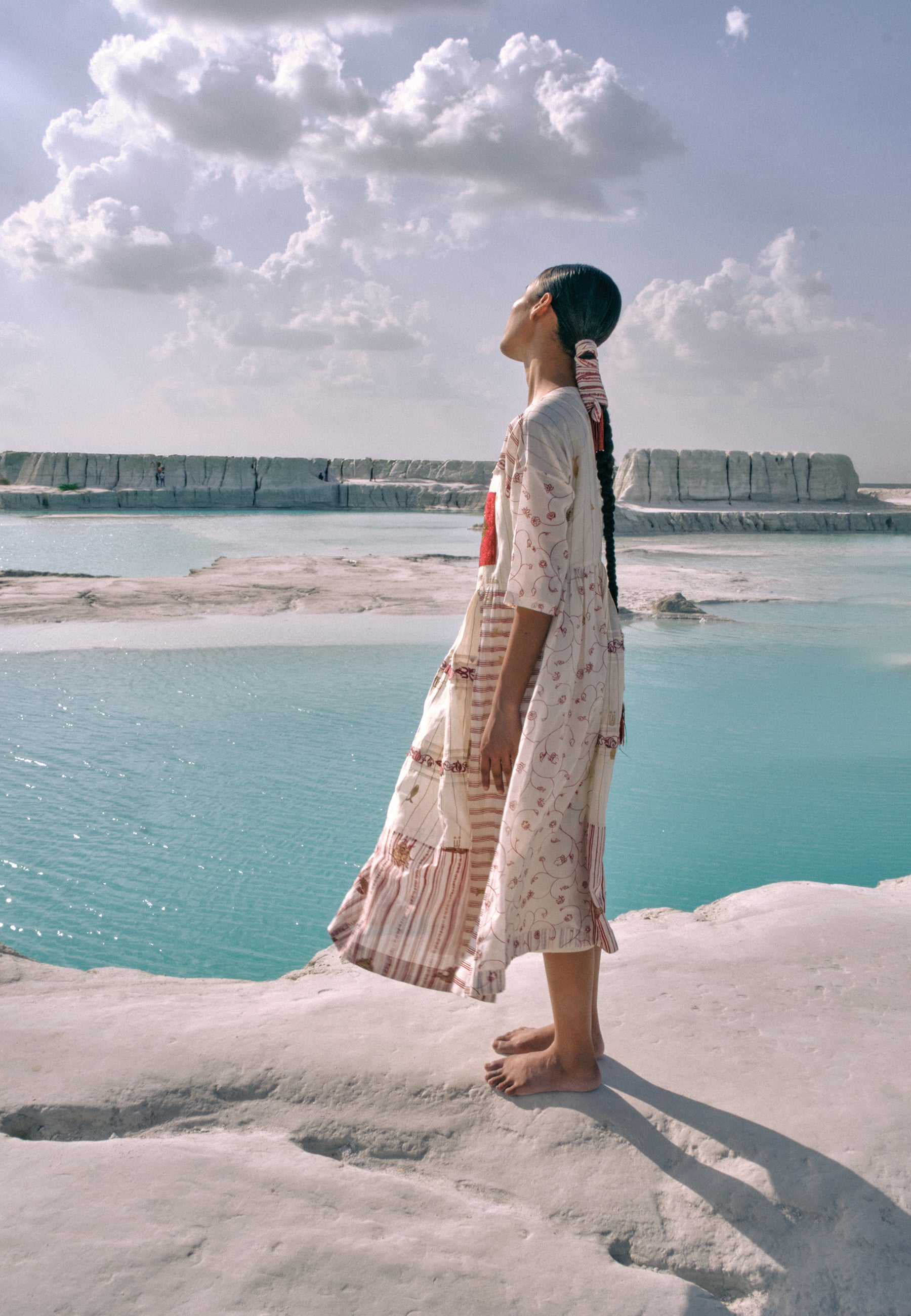 Yati Patch Dress DRESSES Ahmev