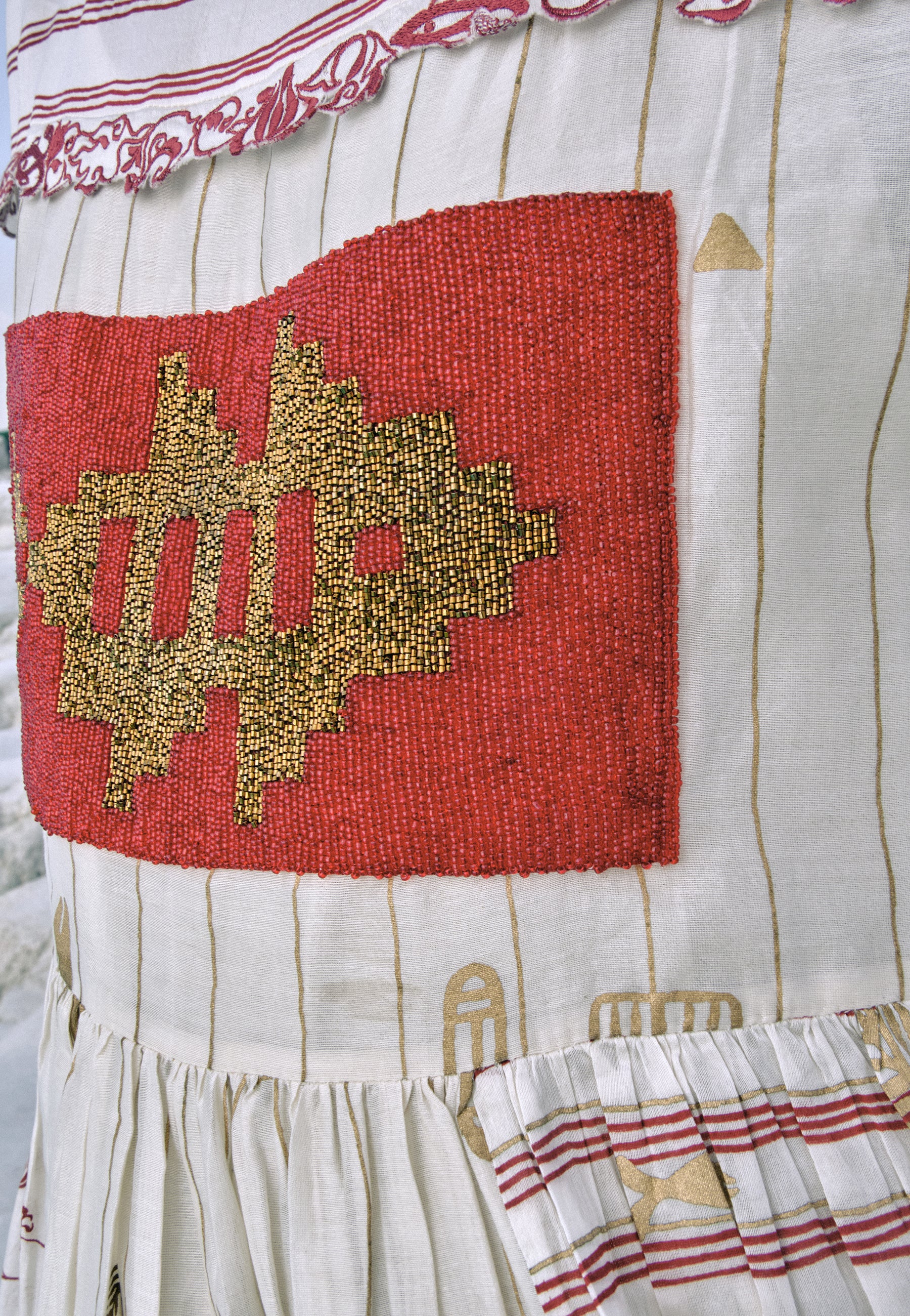 Yati Patch Dress DRESSES Ahmev