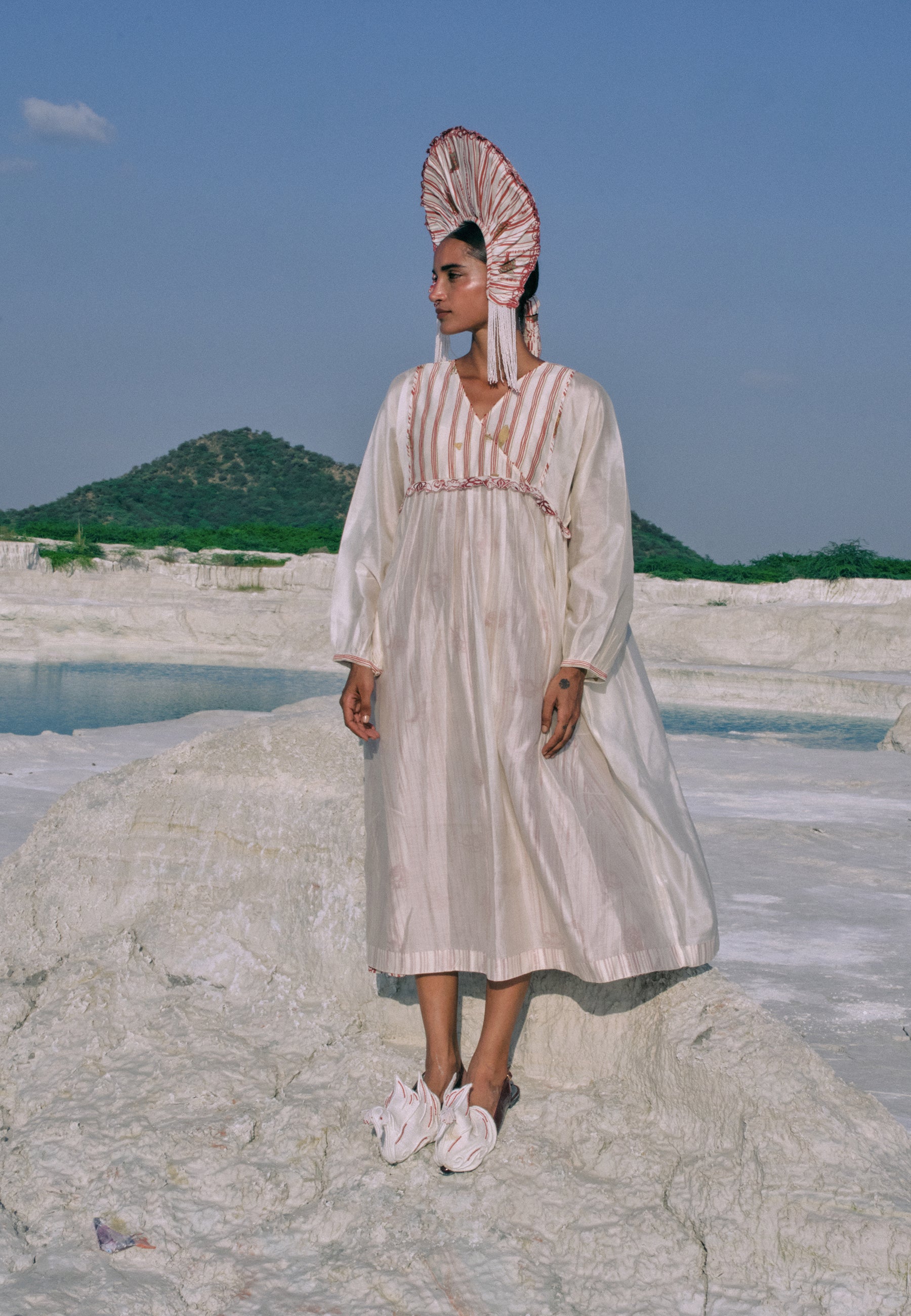 Su Mon Square Sleeve Dress DRESSES Ahmev