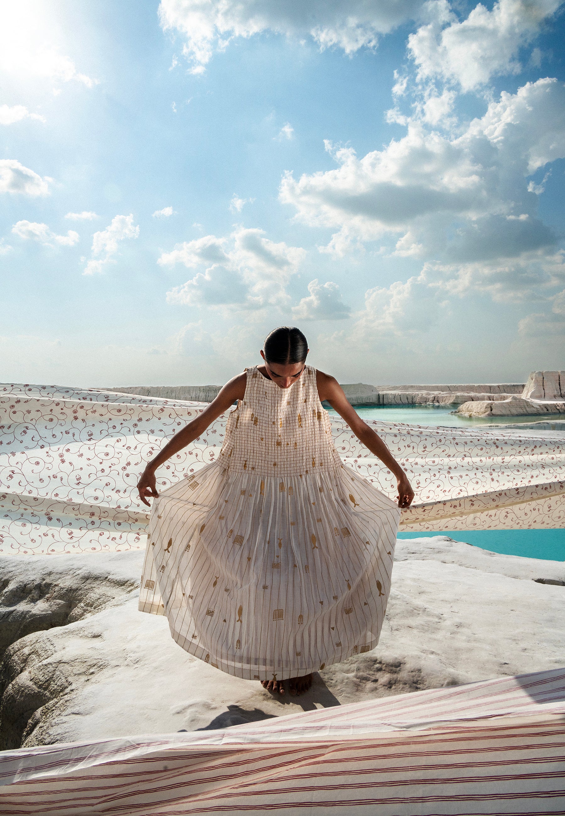 ⁠Lay Ruching Dress DRESSES Ahmev