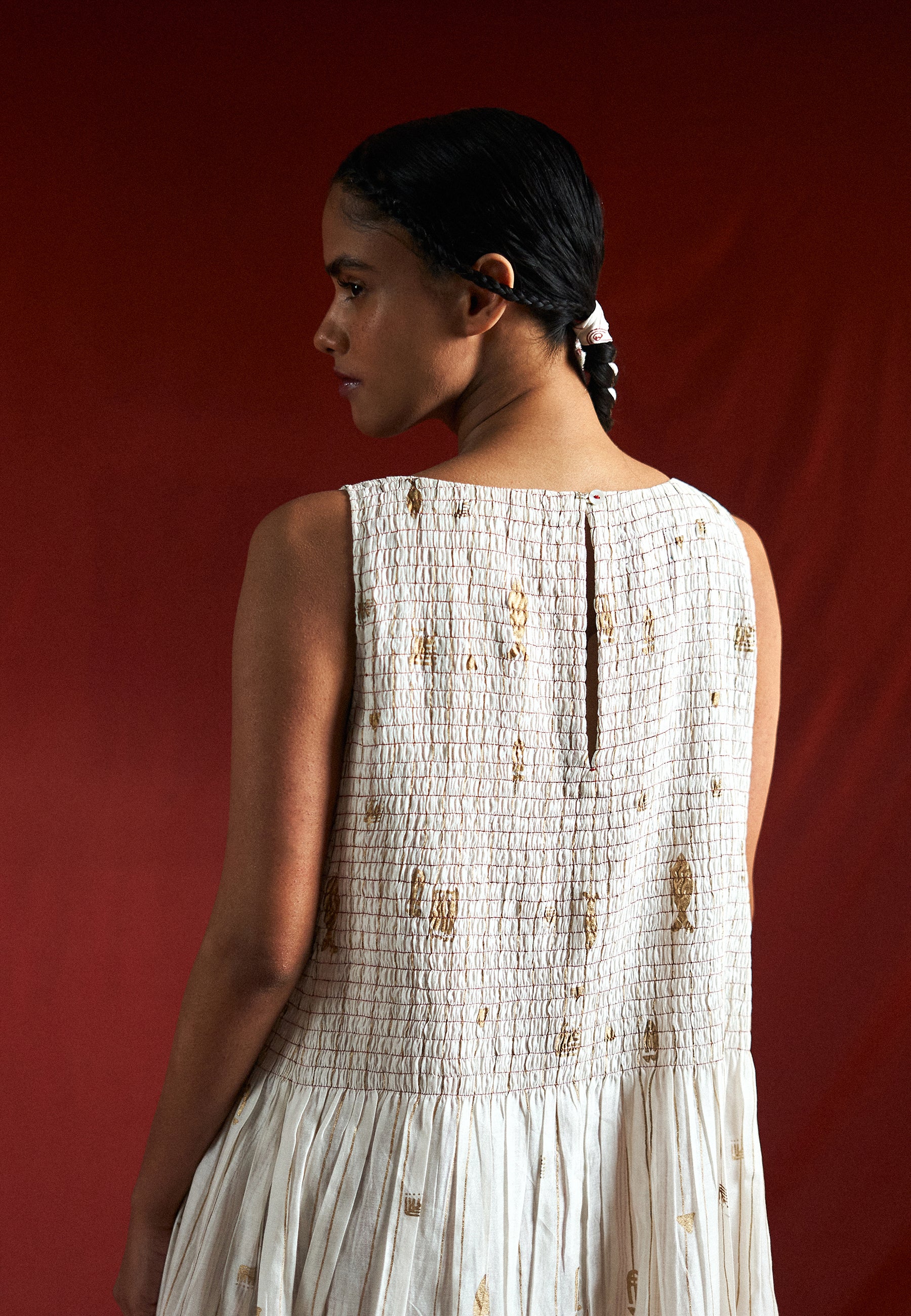 ⁠Lay Ruching Dress DRESSES Ahmev