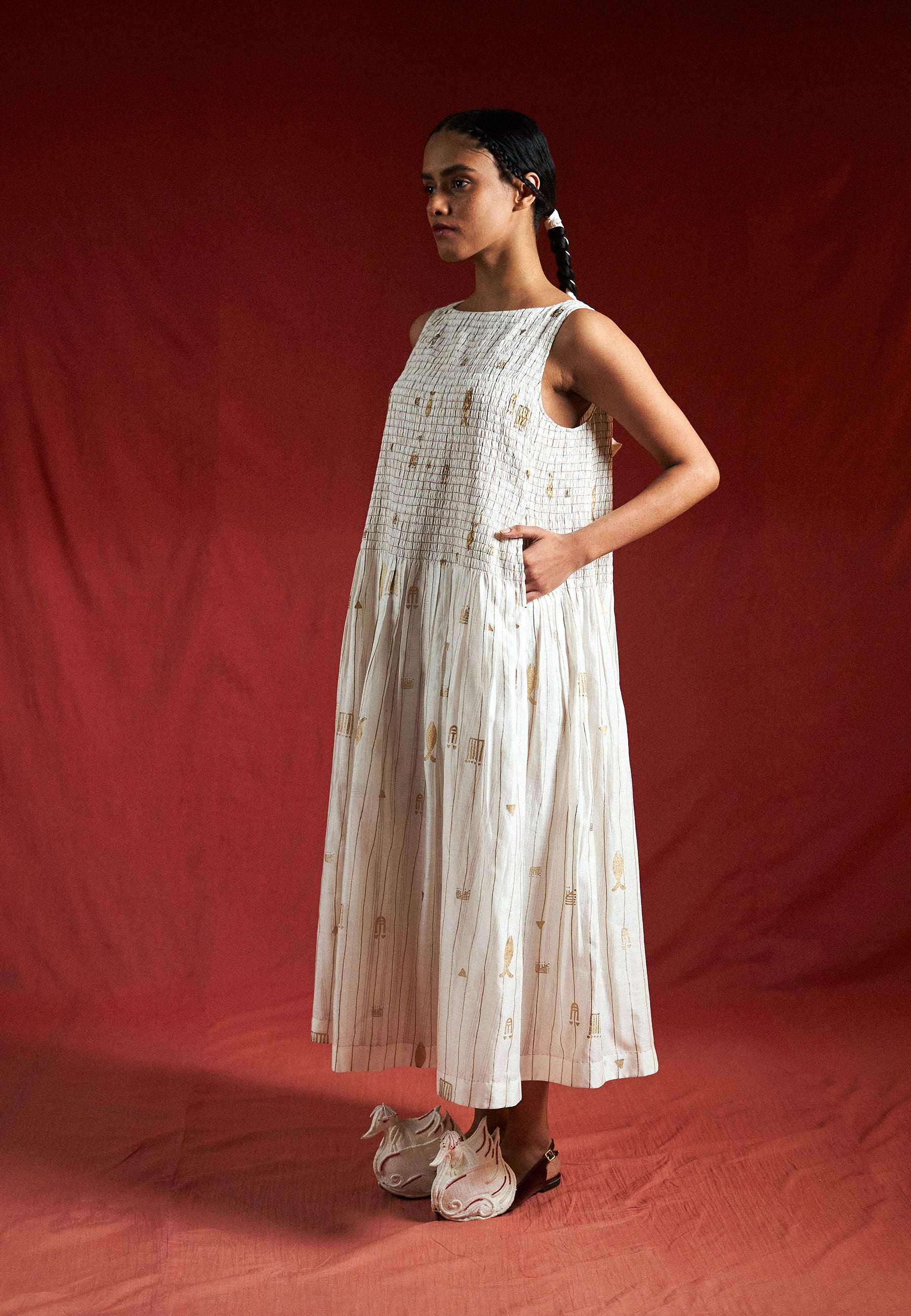 ⁠Lay Ruching Dress DRESSES Ahmev