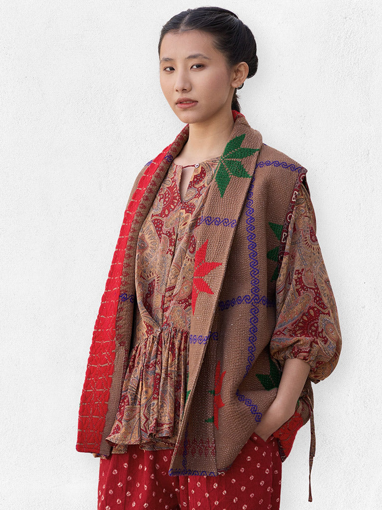 Mehan Jacket JACKETS IKKIVI One Size Pattern 1 Cotton