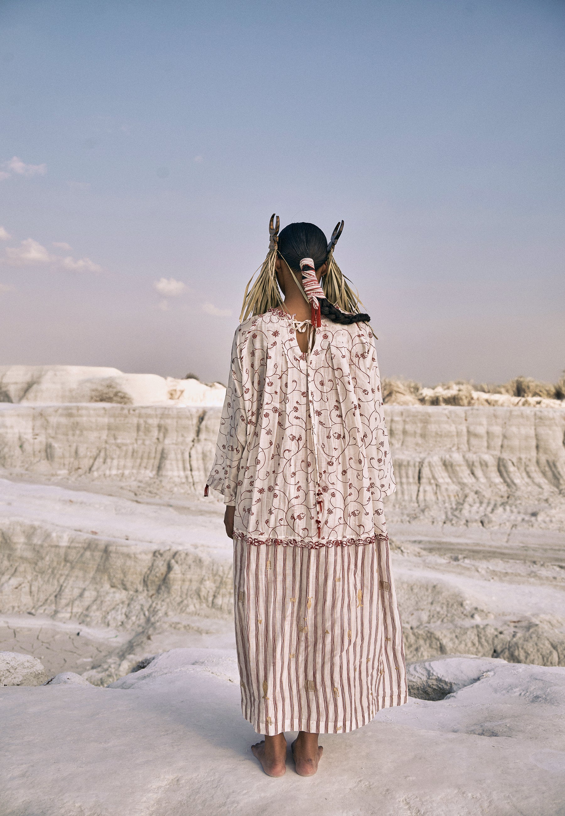 Chan Box Pleat Dress DRESSES Ahmev