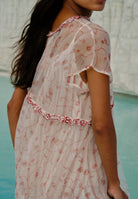 Ei Mon Organza Tier Dress DRESSES Ahmev