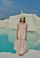 Ei Mon Organza Tier Dress DRESSES Ahmev