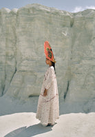 Min Maw Chanderi Tier Dress DRESSES Ahmev