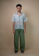 Meadows Patch Pocket Chanderi Shirt TOPS IKKIVI