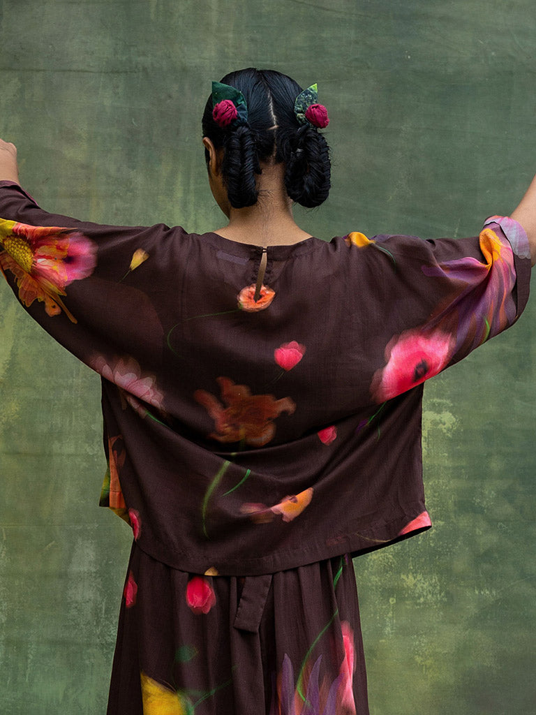 Hazel Printed Top TOPS Doodlage