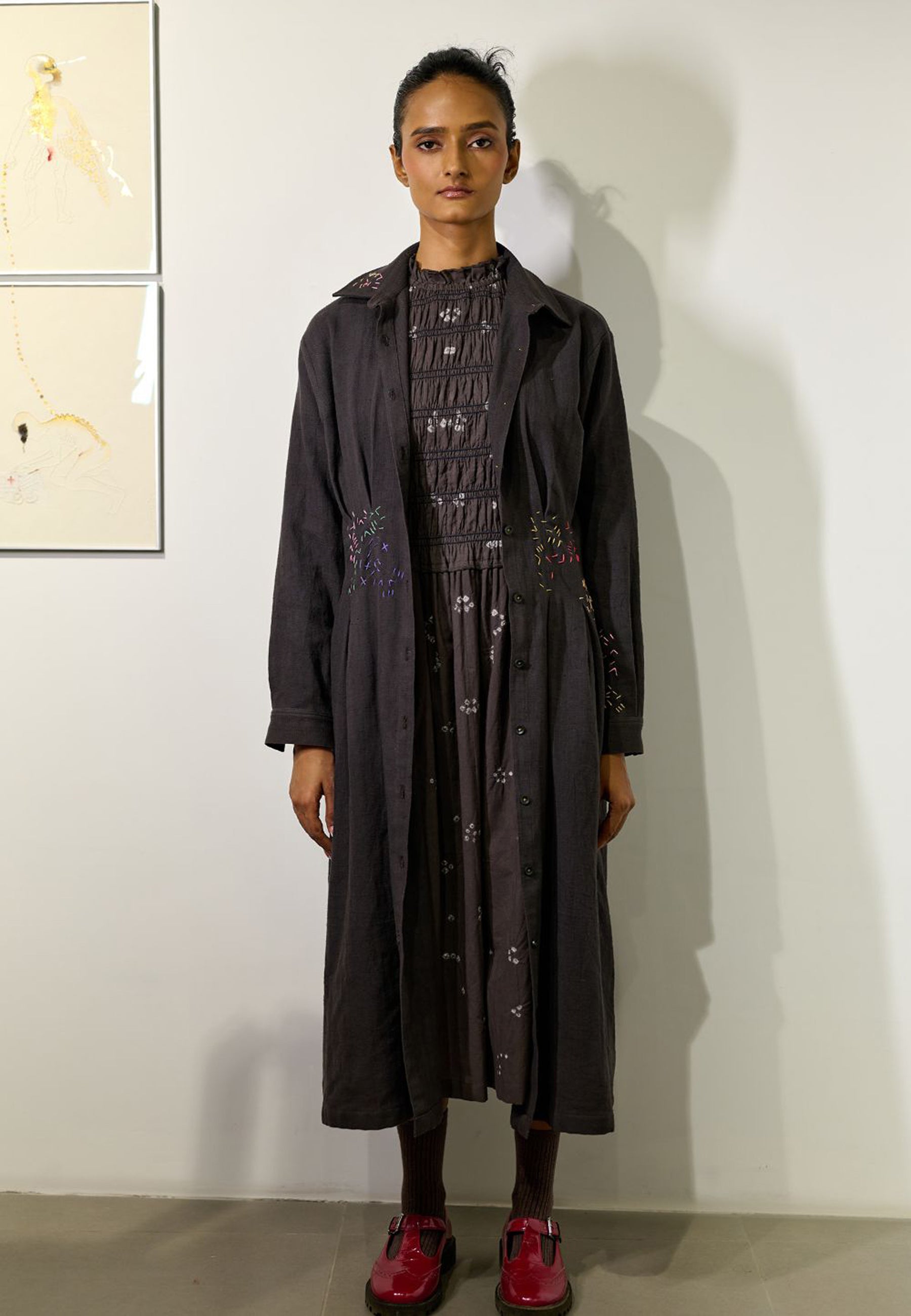 Cecile Embroidered Dress DRESSES Doodlage