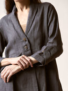 My Fav Charcoal Oversized Blazer Set SETS IKKIVI   