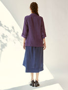 Today's Mood Purple Skirt Set SETS IKKIVI   