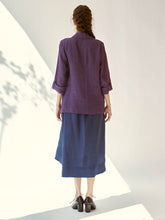 Load image into Gallery viewer, Today&#39;s Mood Purple Skirt Set SETS IKKIVI   
