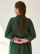 In The Moment Green Dress DRESSES IKKIVI   