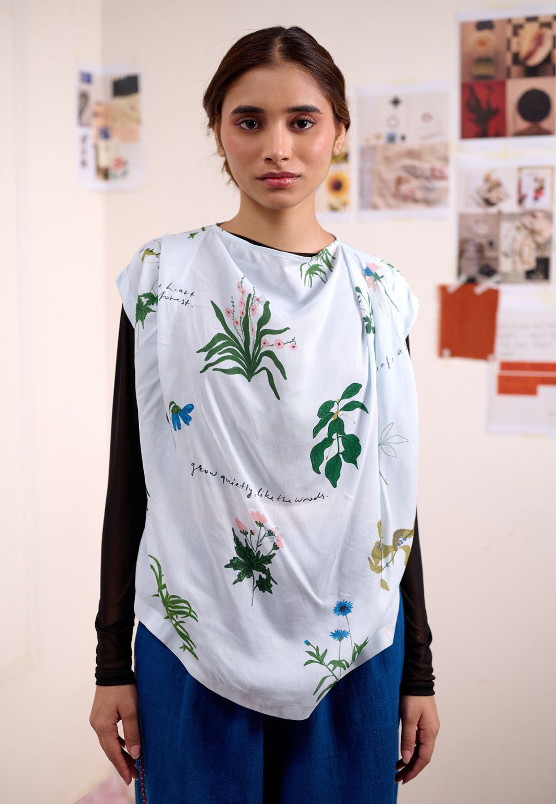 Mistelle Printed Top TOPS Doodlage