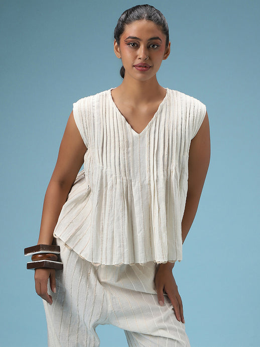 Noor Flare Kala Cotton Top TOPS IRO IRO
