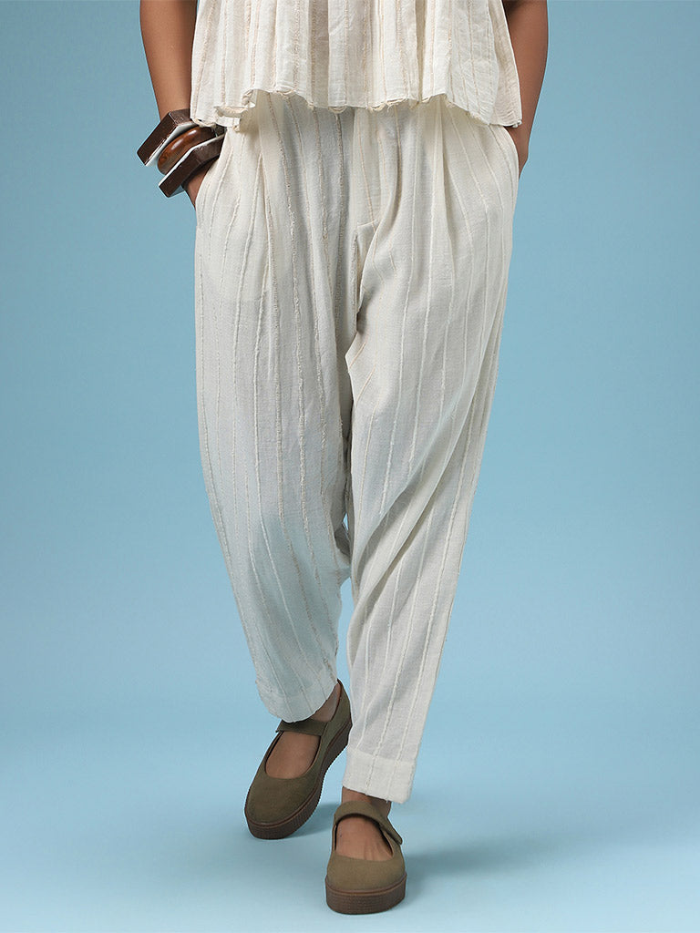 Noor Upcycled Cotton Pants BOTTOMS IRO IRO