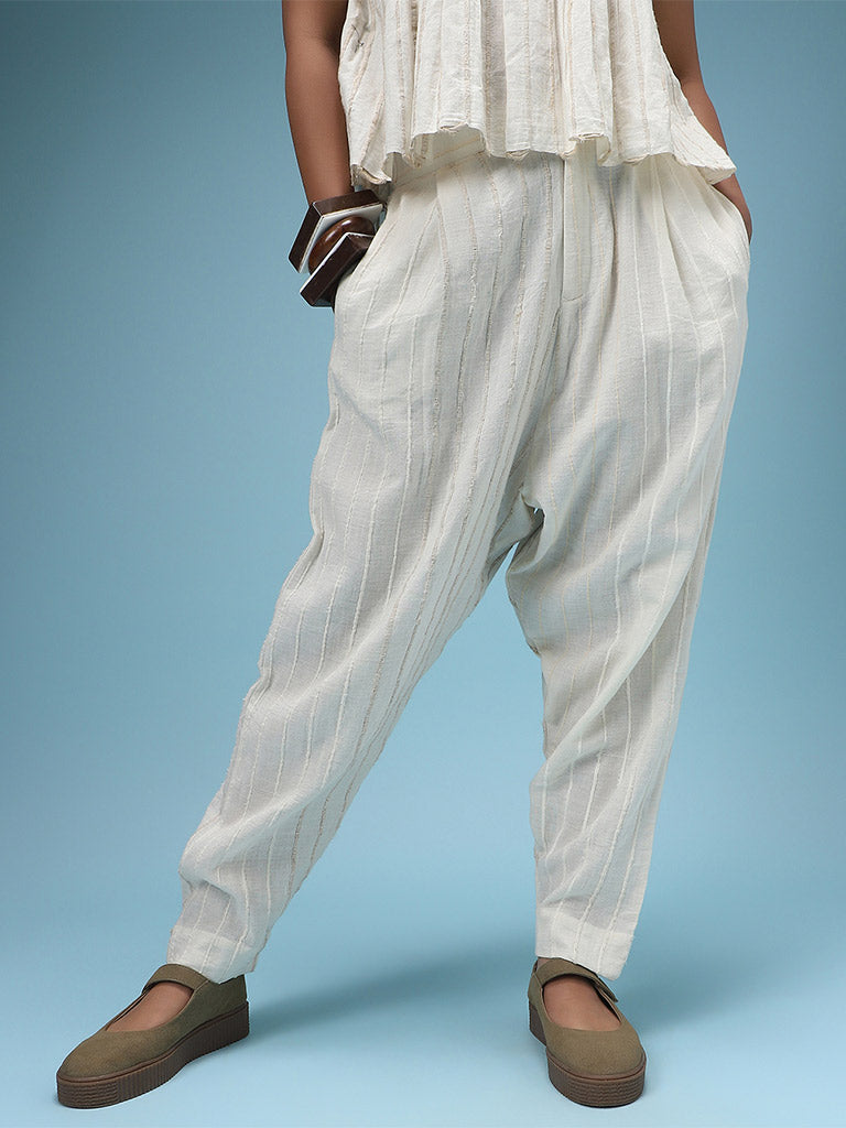 Noor Upcycled Cotton Pants BOTTOMS IRO IRO