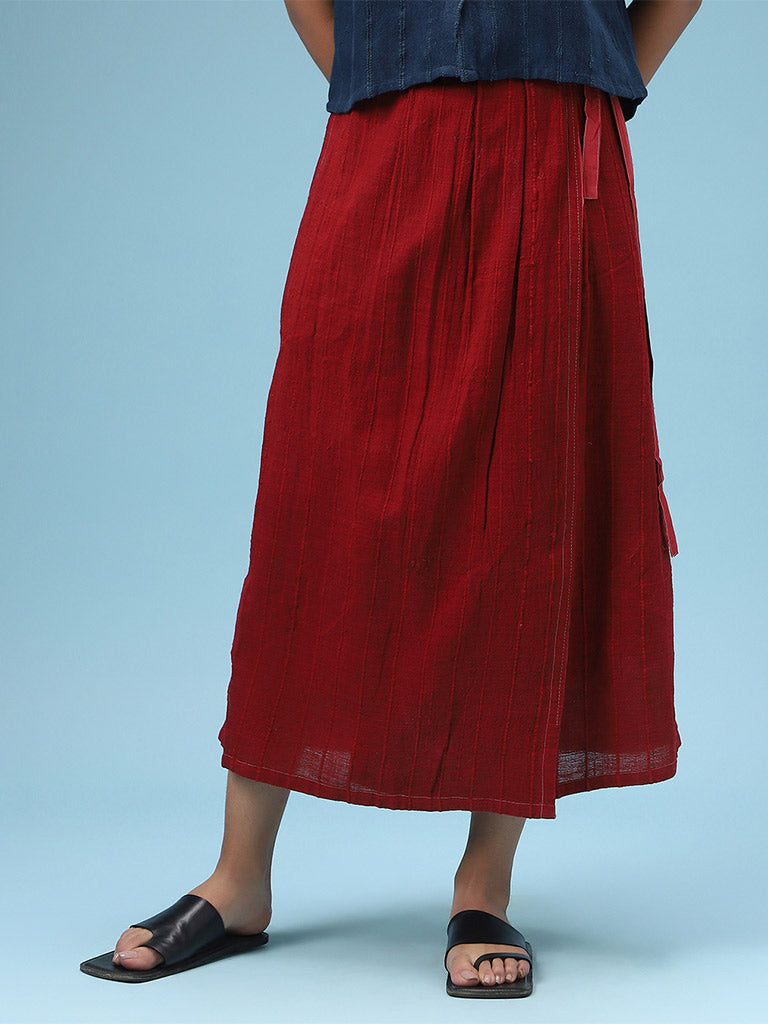 Rakta Upcycled Kala Cotton Skirt BOTTOMS IRO IRO