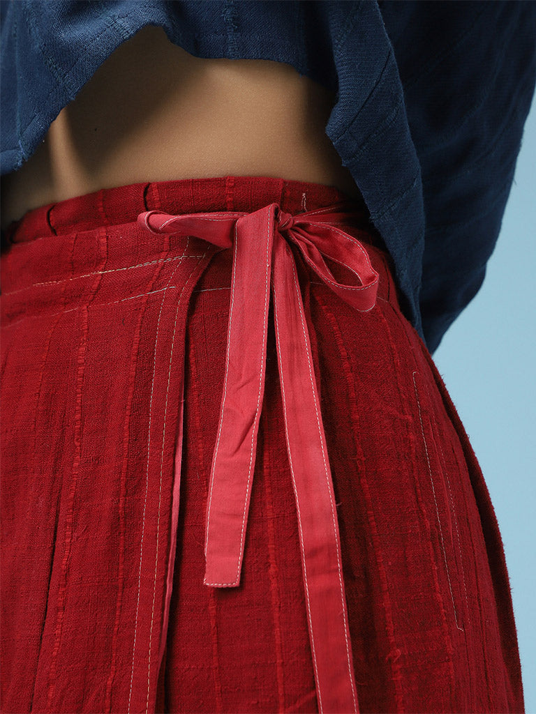 Rakta Upcycled Kala Cotton Skirt BOTTOMS IRO IRO